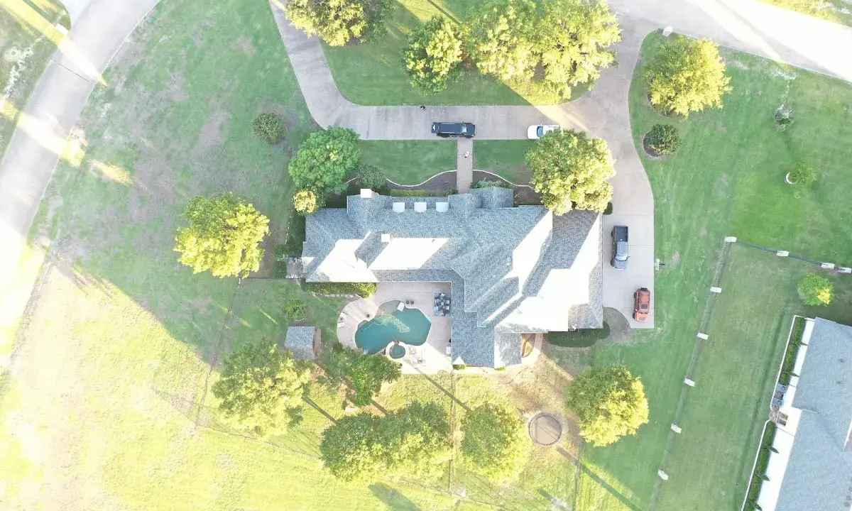 New shingle roof installation on a home in Lake Murray of Richland